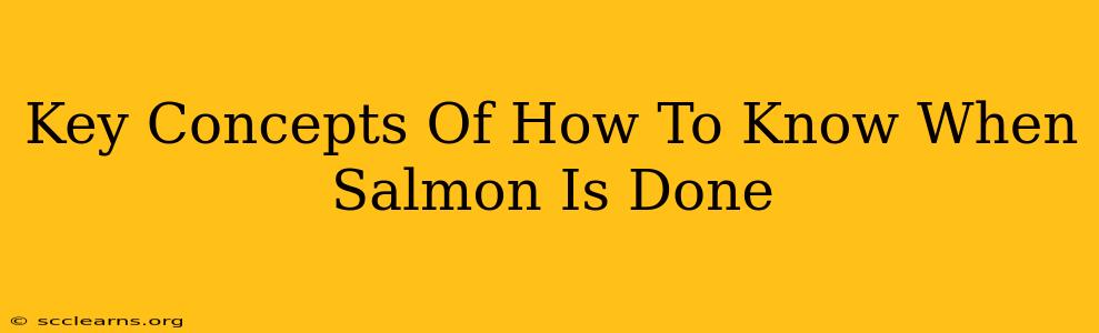 Key Concepts Of How To Know When Salmon Is Done