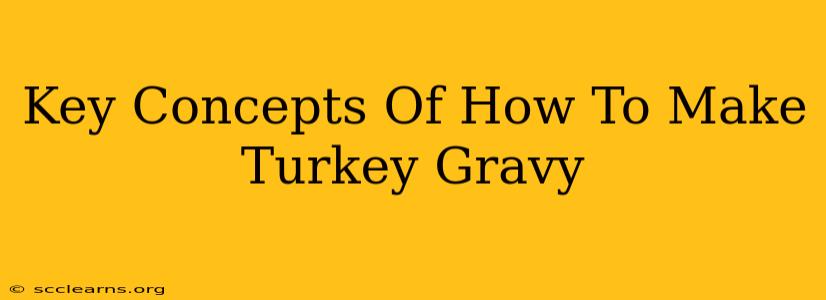 Key Concepts Of How To Make Turkey Gravy