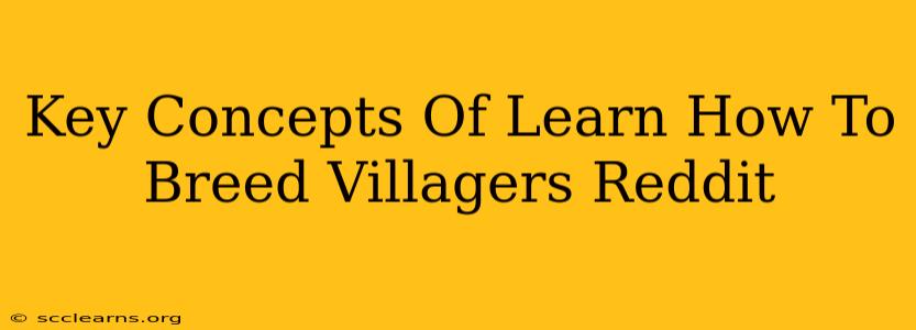 Key Concepts Of Learn How To Breed Villagers Reddit