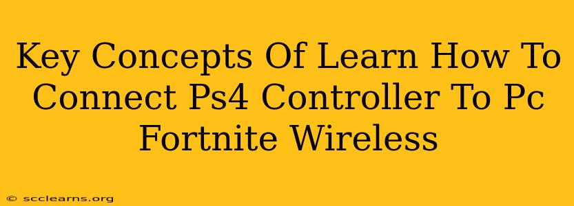 Key Concepts Of Learn How To Connect Ps4 Controller To Pc Fortnite Wireless