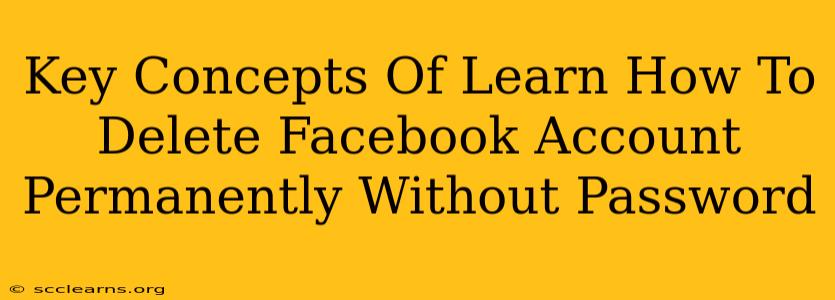 Key Concepts Of Learn How To Delete Facebook Account Permanently Without Password