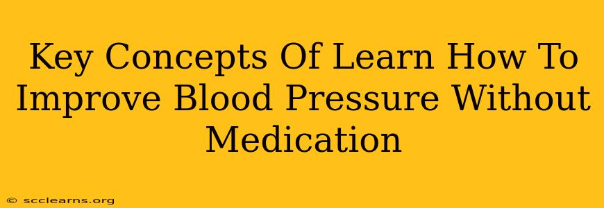 Key Concepts Of Learn How To Improve Blood Pressure Without Medication