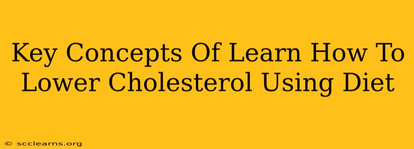 Key Concepts Of Learn How To Lower Cholesterol Using Diet