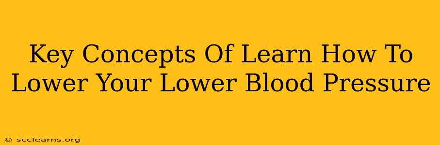 Key Concepts Of Learn How To Lower Your Lower Blood Pressure