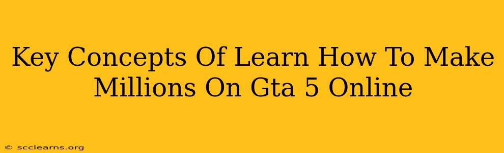 Key Concepts Of Learn How To Make Millions On Gta 5 Online