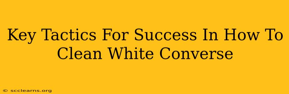 Key Tactics For Success In How To Clean White Converse