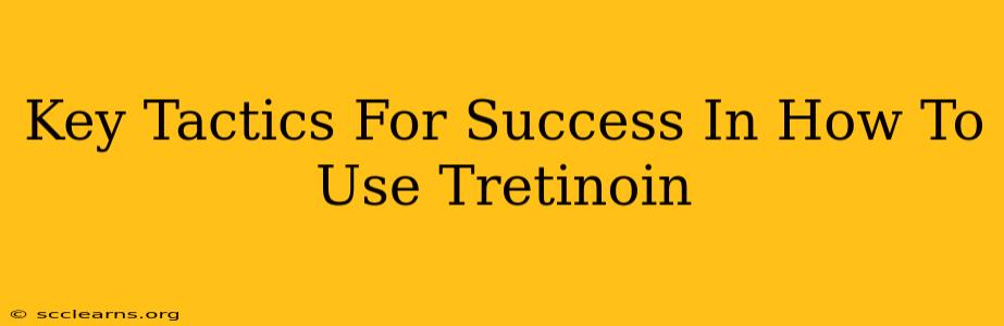 Key Tactics For Success In How To Use Tretinoin