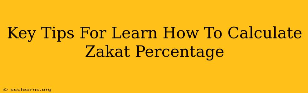 Key Tips For Learn How To Calculate Zakat Percentage