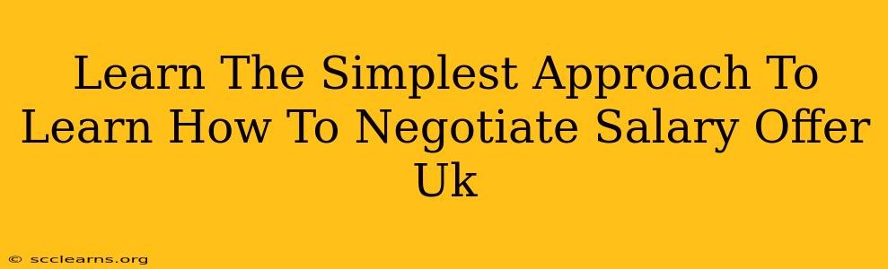 Learn The Simplest Approach To Learn How To Negotiate Salary Offer Uk