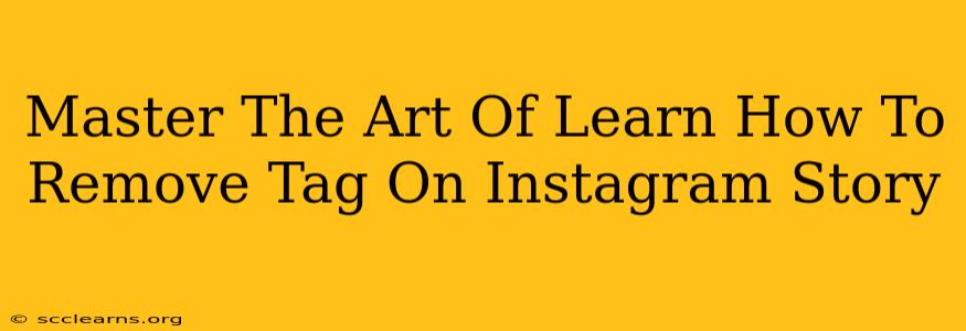 Master The Art Of Learn How To Remove Tag On Instagram Story