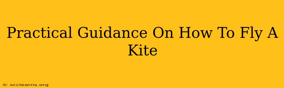 Practical Guidance On How To Fly A Kite