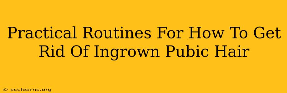 Practical Routines For How To Get Rid Of Ingrown Pubic Hair