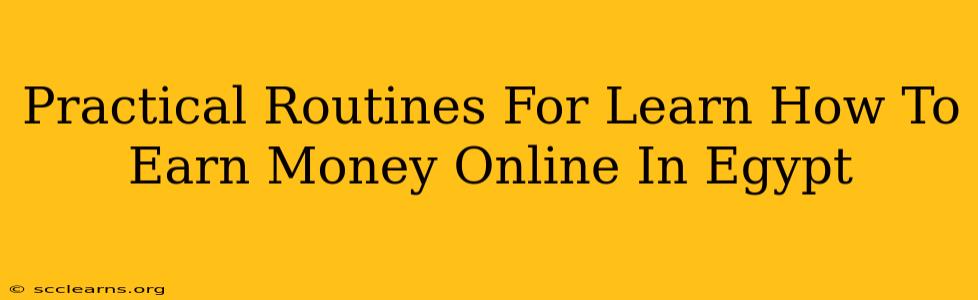 Practical Routines For Learn How To Earn Money Online In Egypt