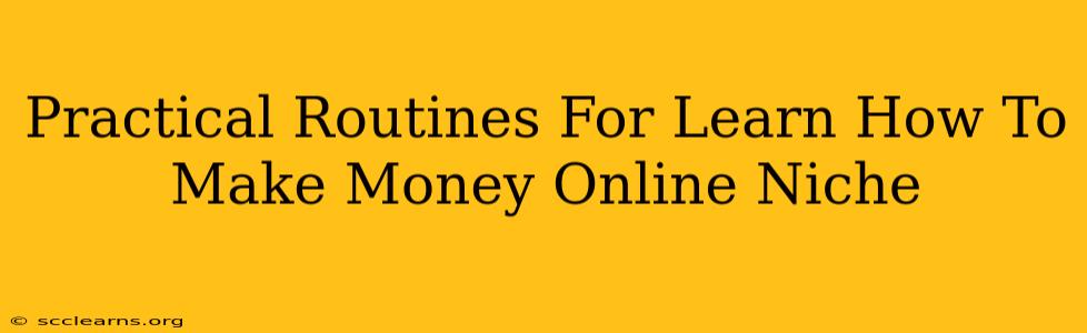 Practical Routines For Learn How To Make Money Online Niche