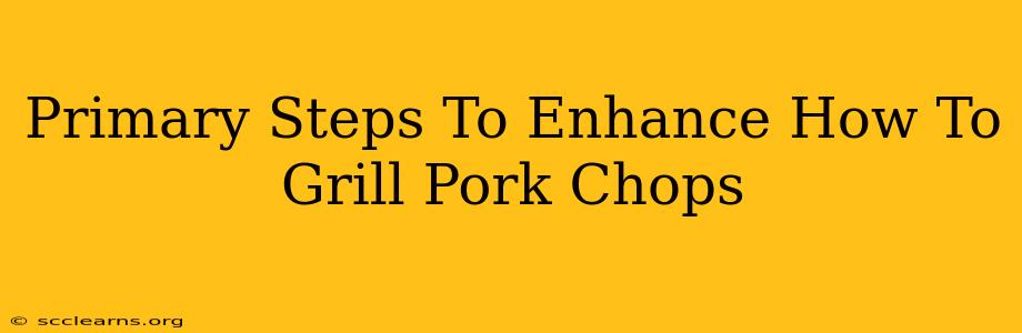 Primary Steps To Enhance How To Grill Pork Chops