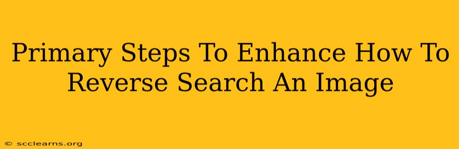 Primary Steps To Enhance How To Reverse Search An Image