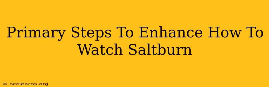 Primary Steps To Enhance How To Watch Saltburn