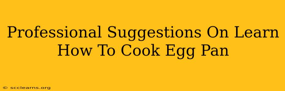 Professional Suggestions On Learn How To Cook Egg Pan