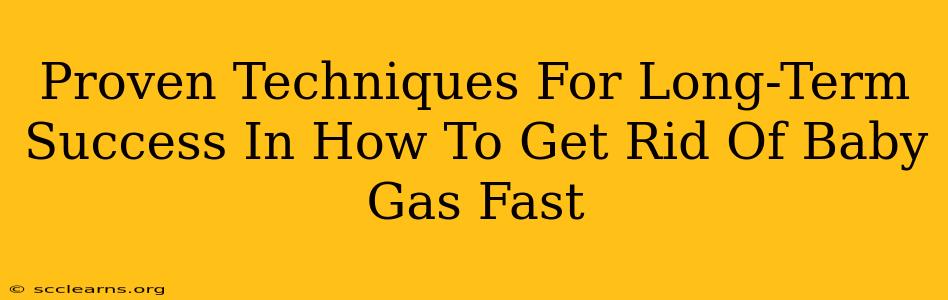 Proven Techniques For Long-Term Success In How To Get Rid Of Baby Gas Fast