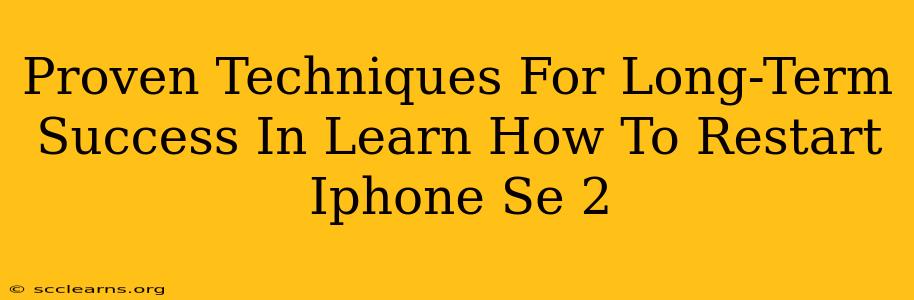 Proven Techniques For Long-Term Success In Learn How To Restart Iphone Se 2