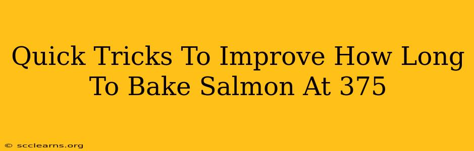 Quick Tricks To Improve How Long To Bake Salmon At 375