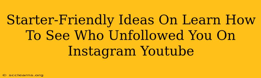 Starter-Friendly Ideas On Learn How To See Who Unfollowed You On Instagram Youtube