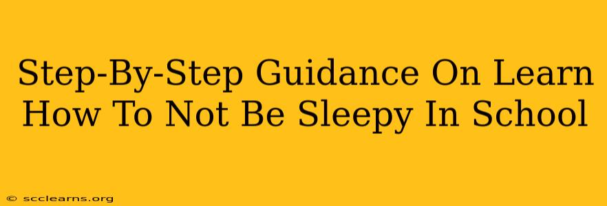 Step-By-Step Guidance On Learn How To Not Be Sleepy In School