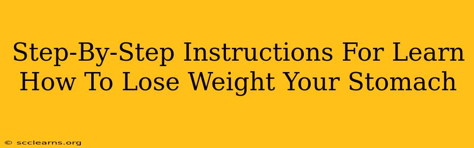 Step-By-Step Instructions For Learn How To Lose Weight Your Stomach