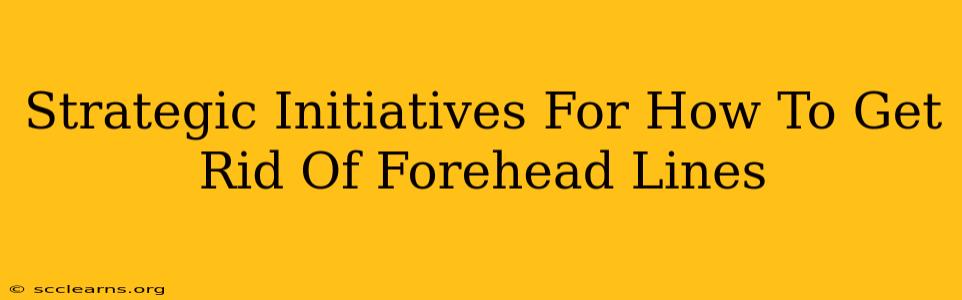 Strategic Initiatives For How To Get Rid Of Forehead Lines