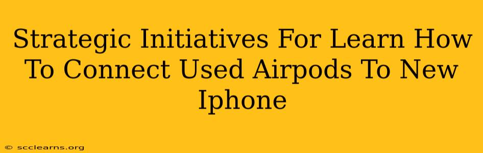 Strategic Initiatives For Learn How To Connect Used Airpods To New Iphone