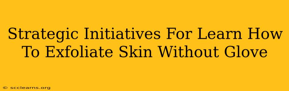 Strategic Initiatives For Learn How To Exfoliate Skin Without Glove