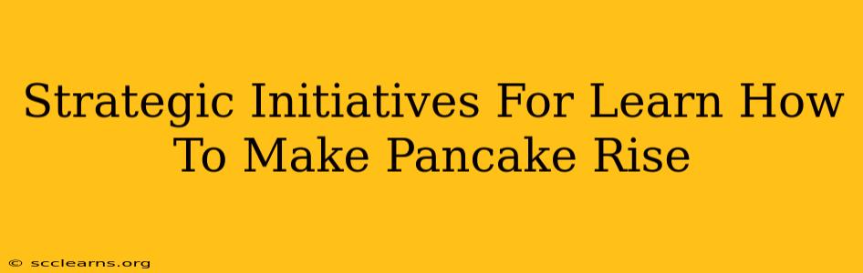 Strategic Initiatives For Learn How To Make Pancake Rise