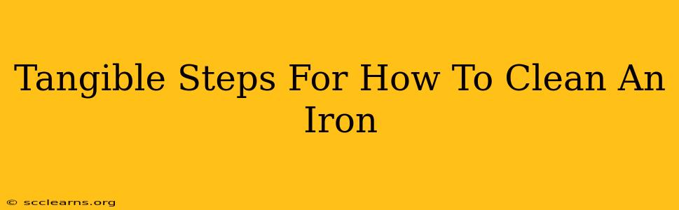 Tangible Steps For How To Clean An Iron