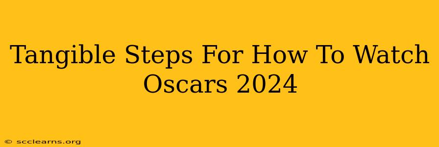 Tangible Steps For How To Watch Oscars 2024