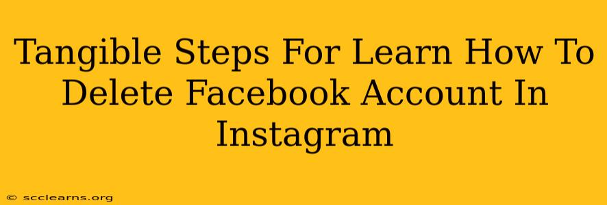 Tangible Steps For Learn How To Delete Facebook Account In Instagram