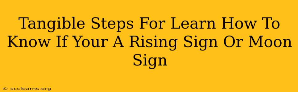 Tangible Steps For Learn How To Know If Your A Rising Sign Or Moon Sign