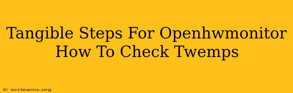 Tangible Steps For Openhwmonitor How To Check Twemps