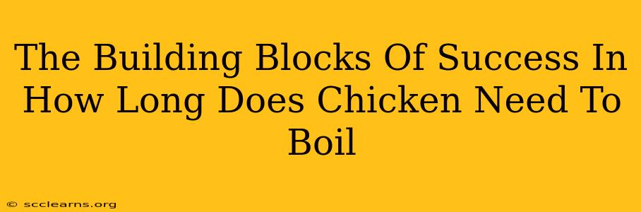 The Building Blocks Of Success In How Long Does Chicken Need To Boil