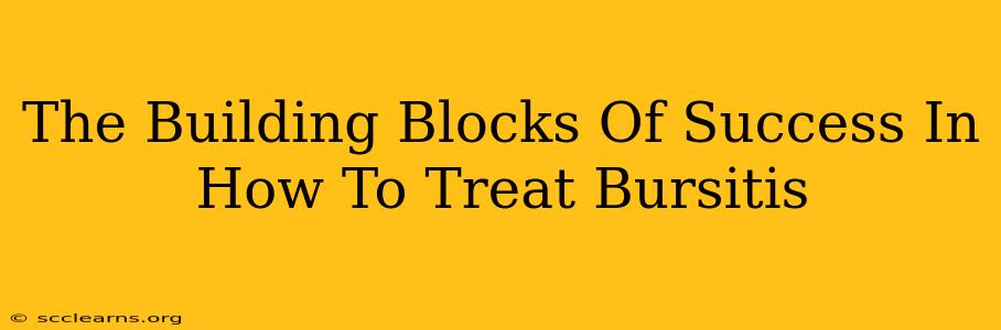 The Building Blocks Of Success In How To Treat Bursitis