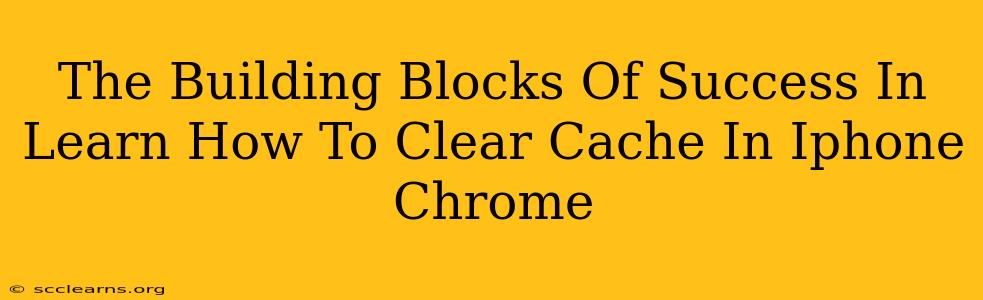 The Building Blocks Of Success In Learn How To Clear Cache In Iphone Chrome