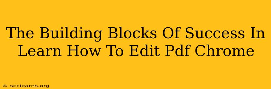 The Building Blocks Of Success In Learn How To Edit Pdf Chrome