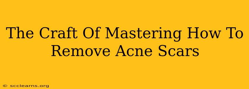 The Craft Of Mastering How To Remove Acne Scars