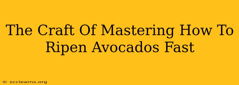 The Craft Of Mastering How To Ripen Avocados Fast