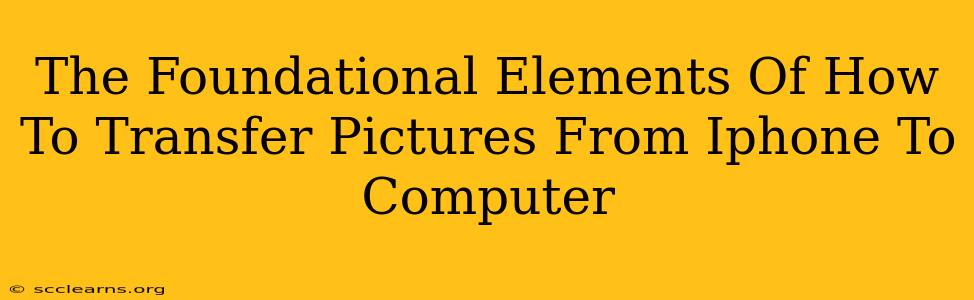 The Foundational Elements Of How To Transfer Pictures From Iphone To Computer