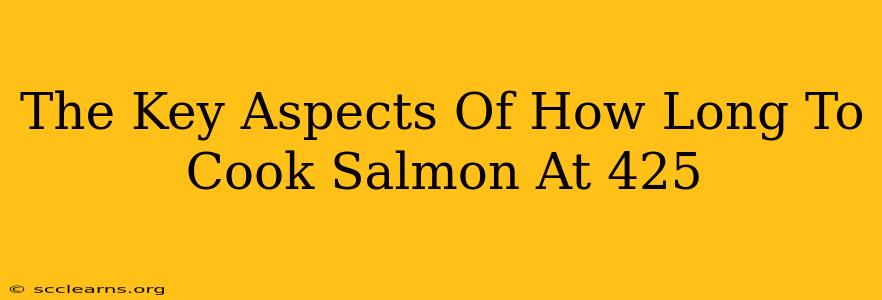 The Key Aspects Of How Long To Cook Salmon At 425