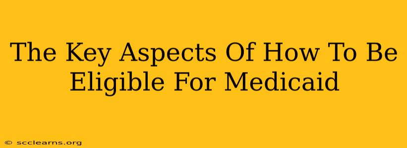 The Key Aspects Of How To Be Eligible For Medicaid