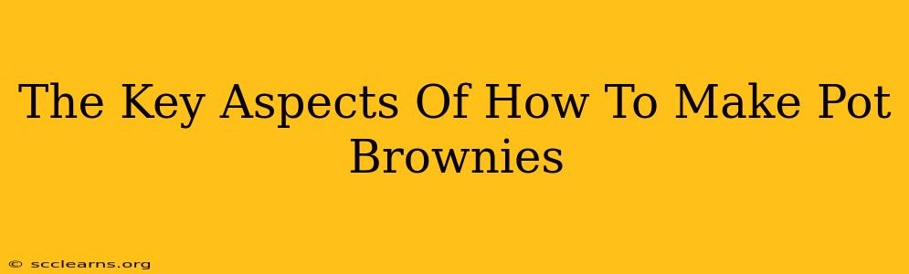 The Key Aspects Of How To Make Pot Brownies