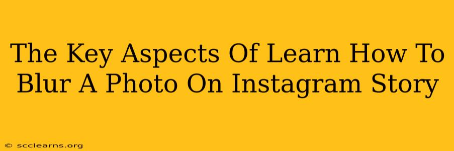 The Key Aspects Of Learn How To Blur A Photo On Instagram Story