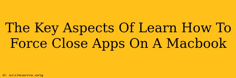 The Key Aspects Of Learn How To Force Close Apps On A Macbook