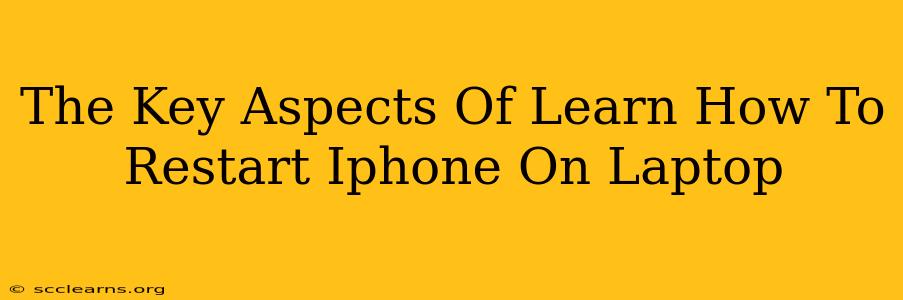 The Key Aspects Of Learn How To Restart Iphone On Laptop